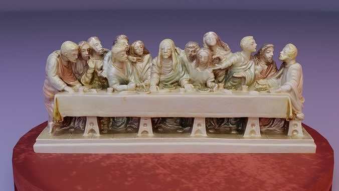 the last supper figurine