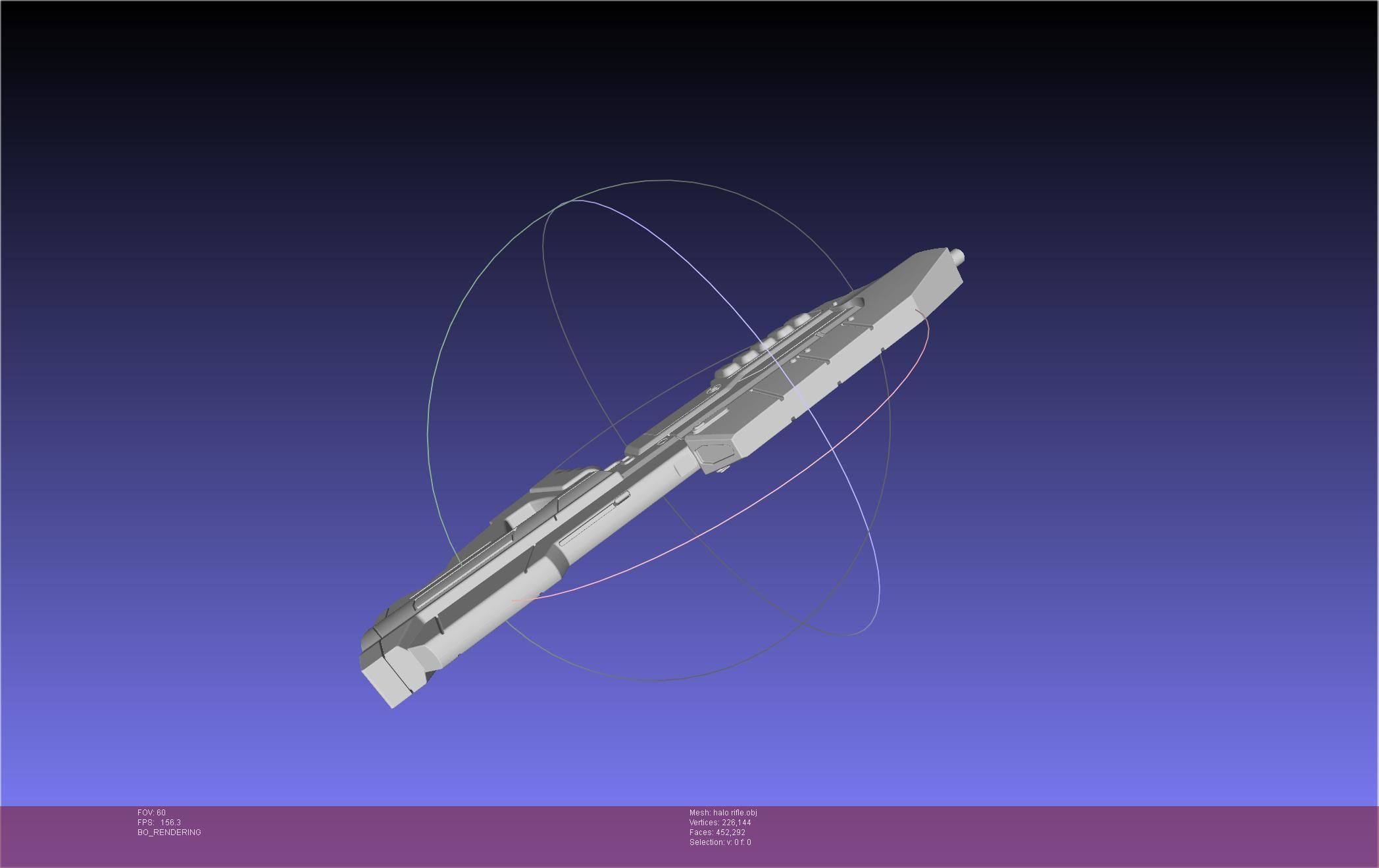 HALO Assault Rifle MA5B Basic Model 3D model | CGTrader