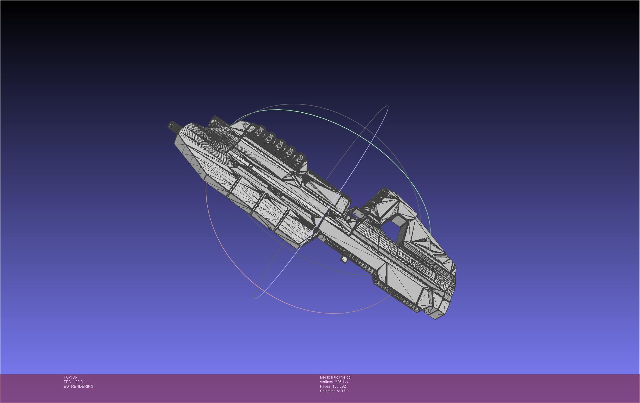 HALO Assault Rifle MA5B Basic Model 3D model | CGTrader