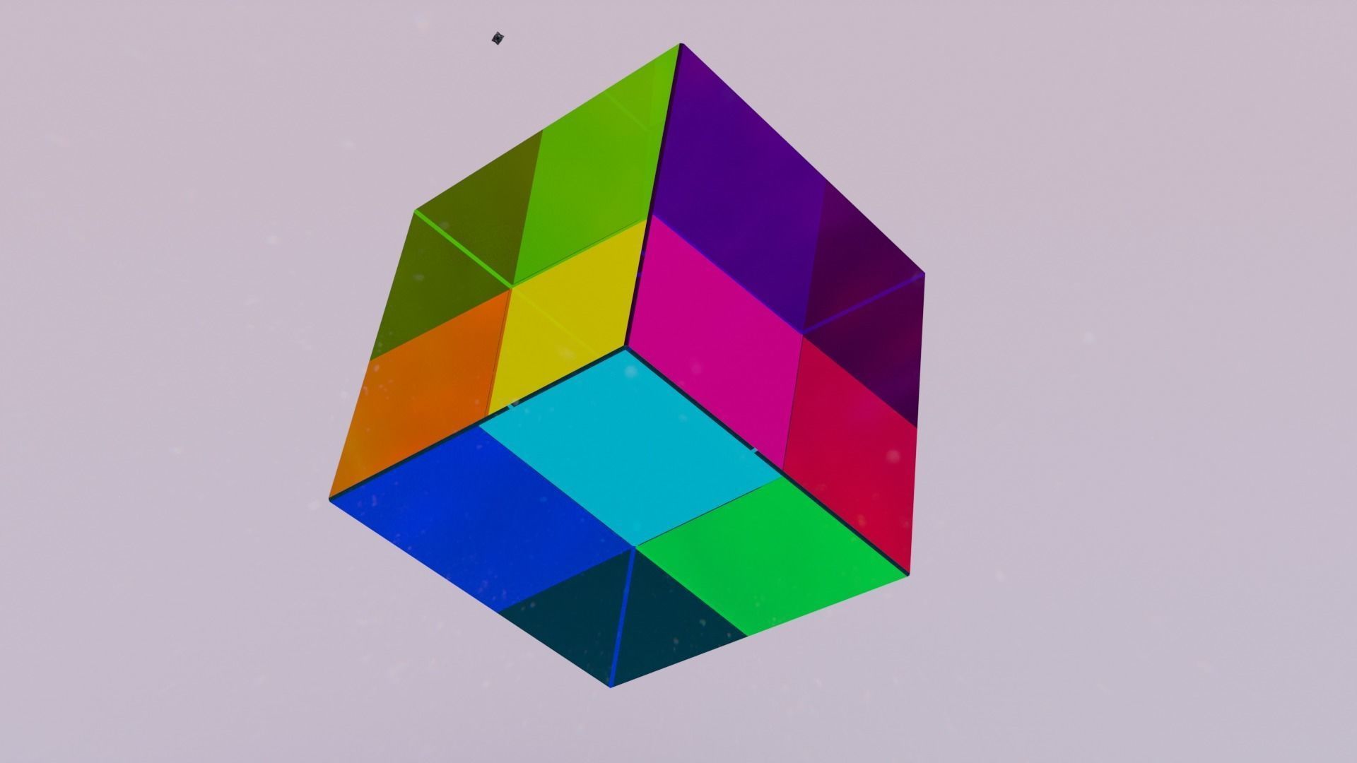CMY Cube 3D model | CGTrader
