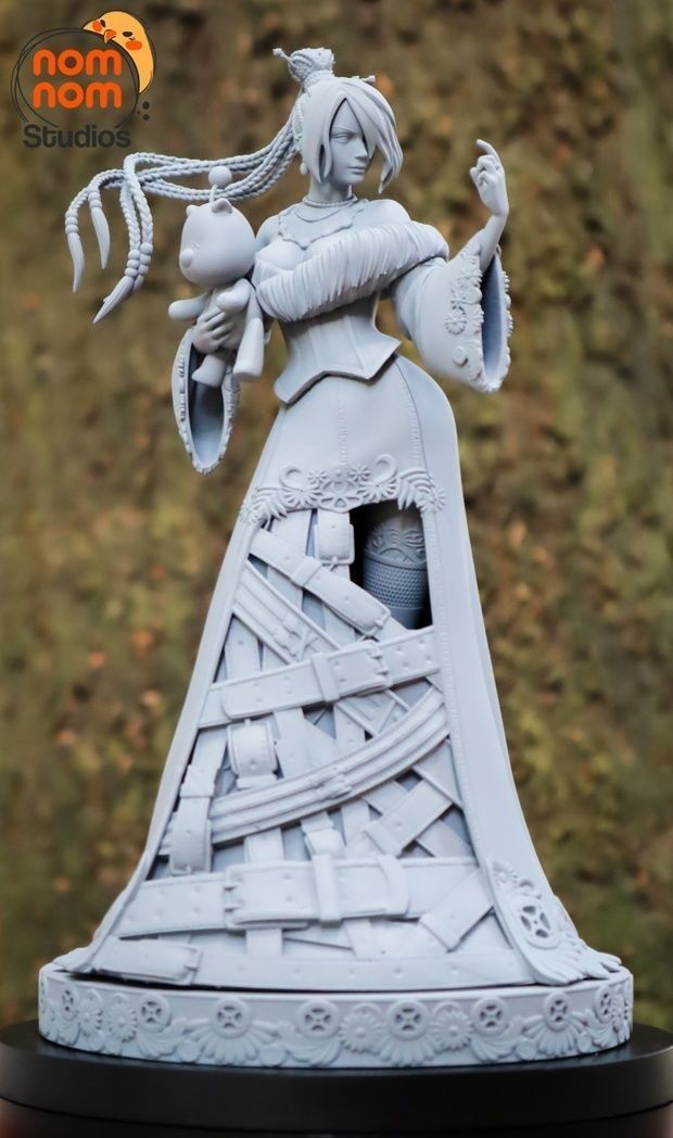 Lulu from FFX version 1 and 2 3D model 3D printable | CGTrader
