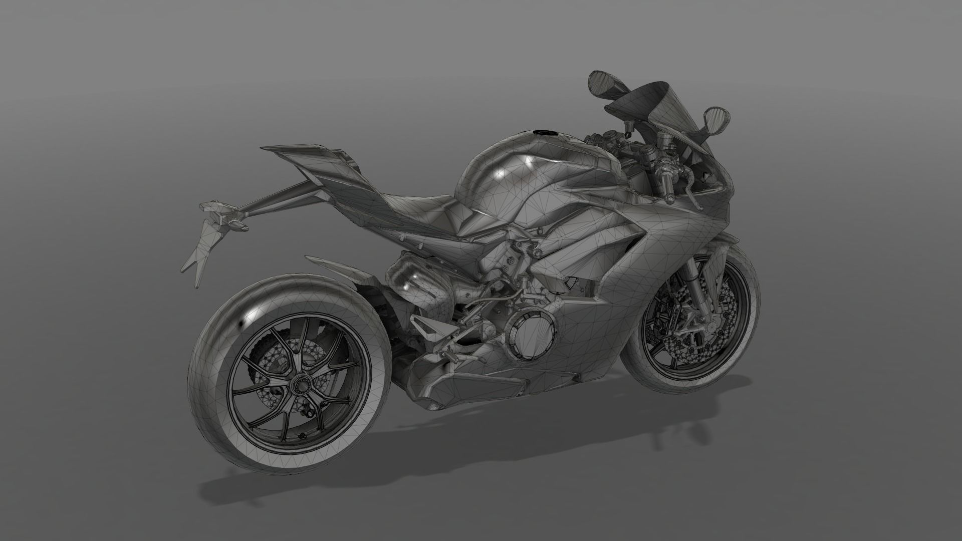 Ducati Panigale V4 3D model | CGTrader