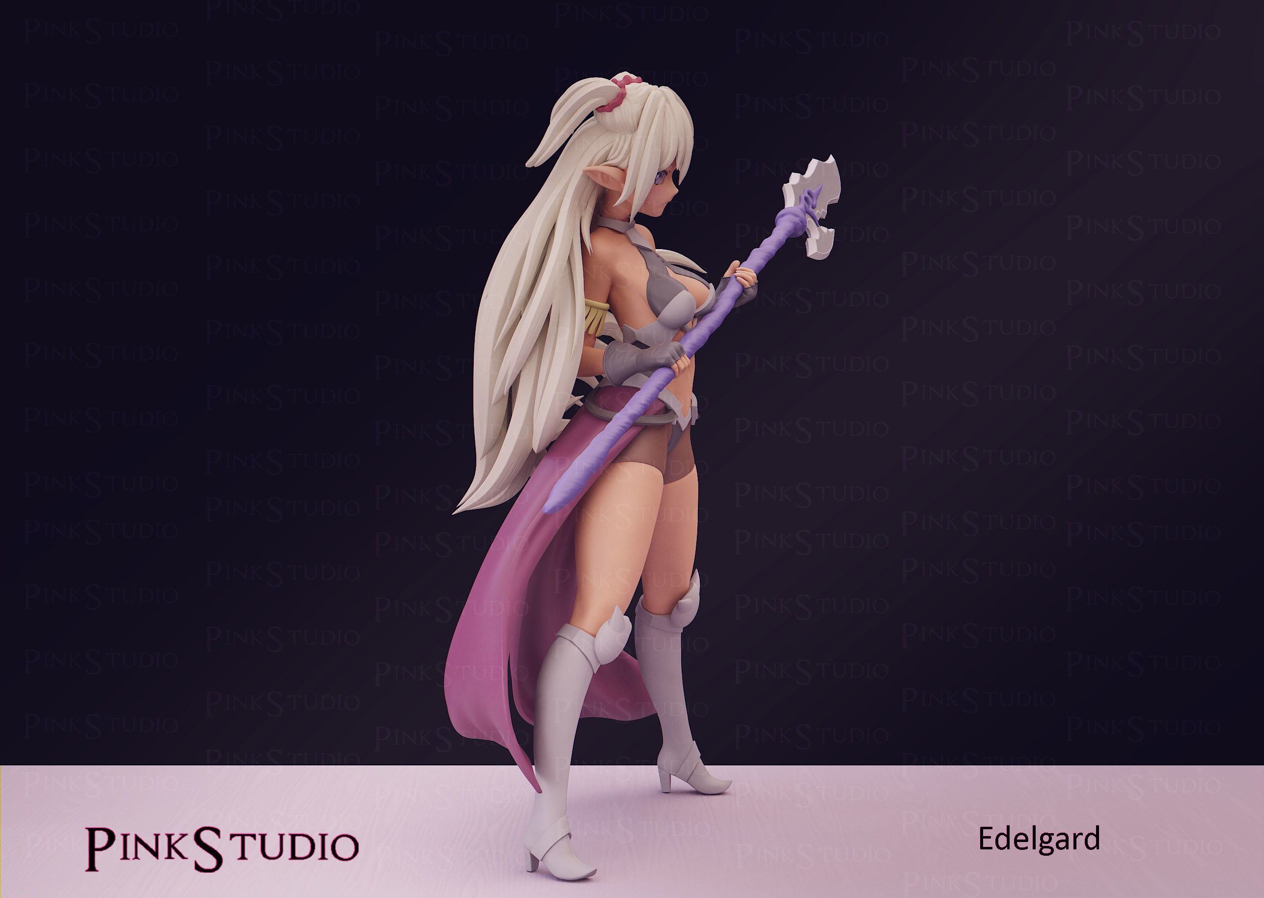 How Not to Summon a Demon Lord - Edelgard 3D model 3D printable | CGTrader