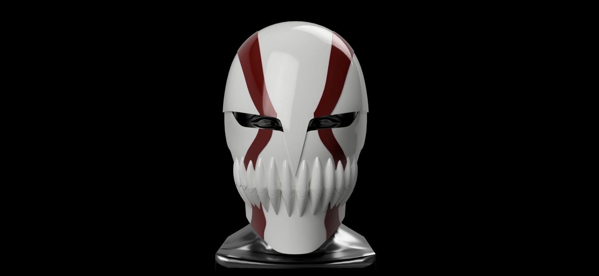 Ichigo Hollow Visored Mask Final Marking Bleach 3D print 3D model