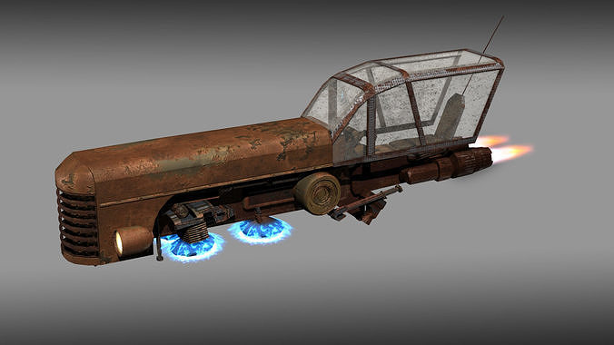 Land Skimmer 3D model