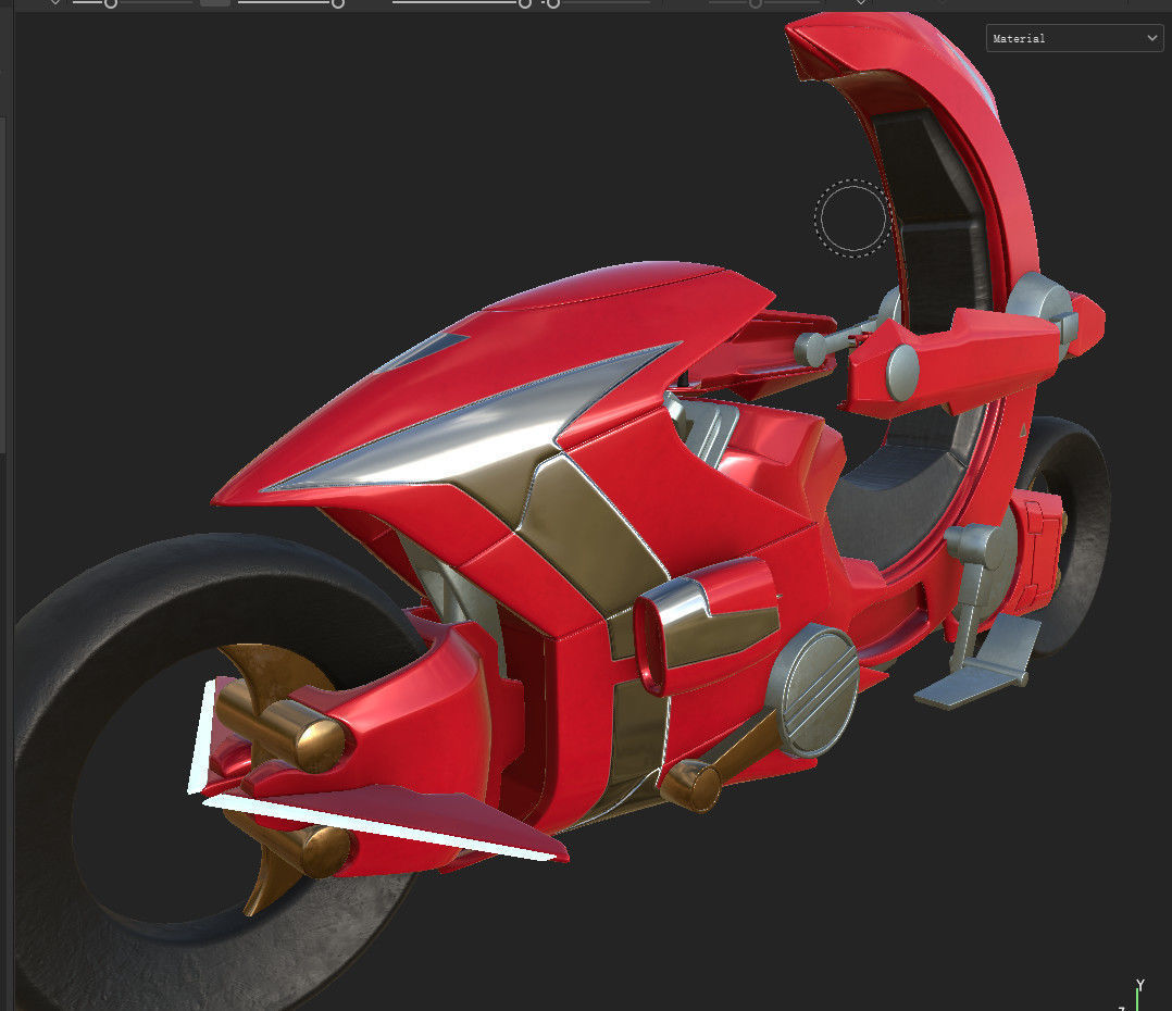 Yu-Gi-Oh 5Ds D Wheel Yusei Go 3D model | CGTrader