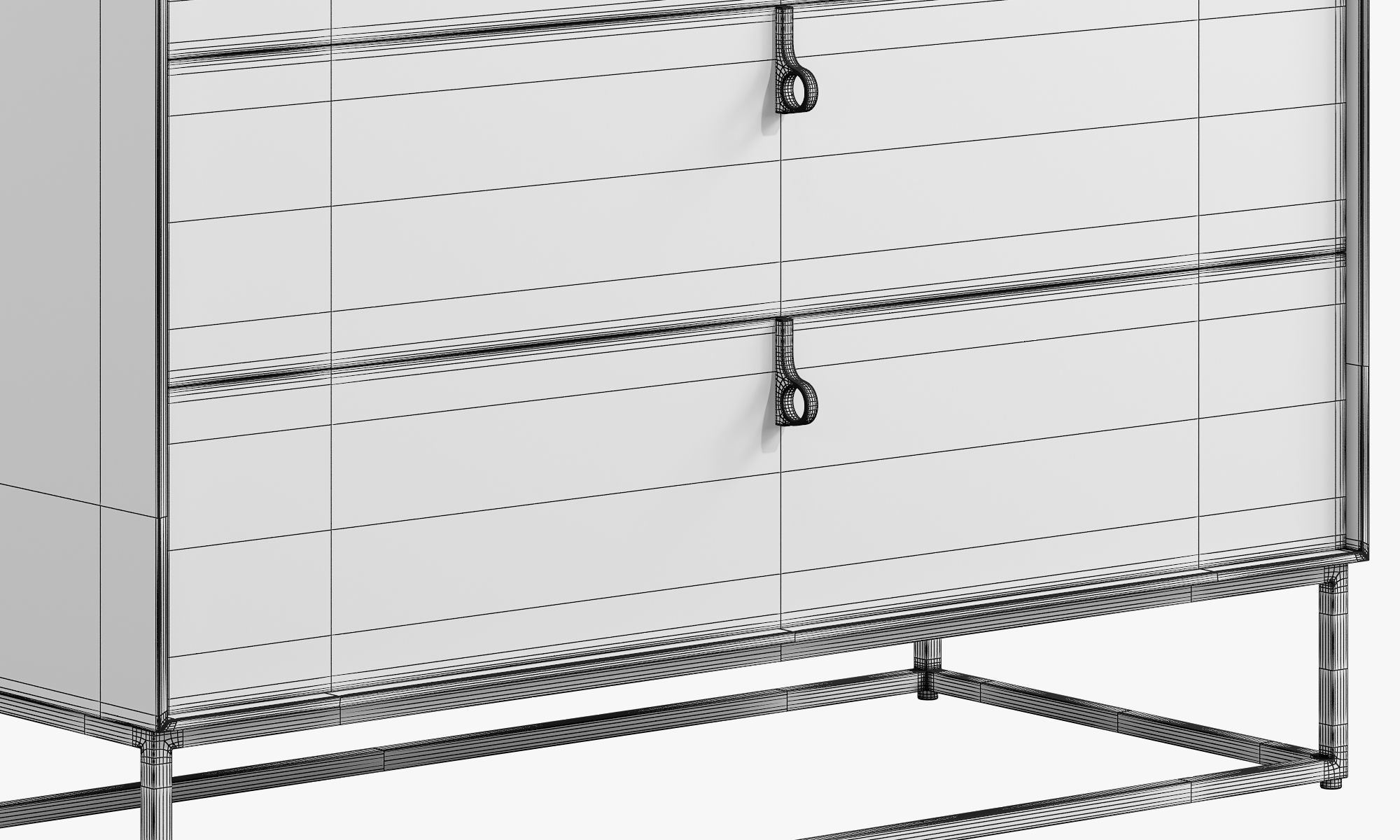 Joybird Soho Chests 2 option 3D model CGTrader