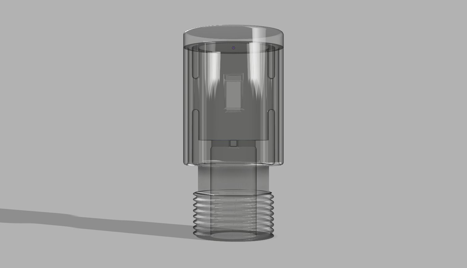 replacement hydraulic log splitter breather cap 3D model 3D printable