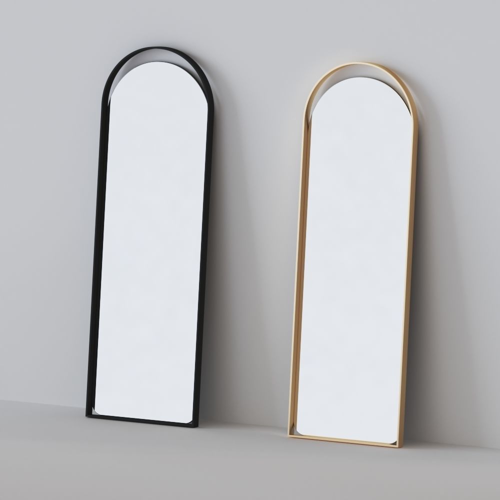 Aosta Arch Floor Mirror by Crate and Barrel 3D model CGTrader