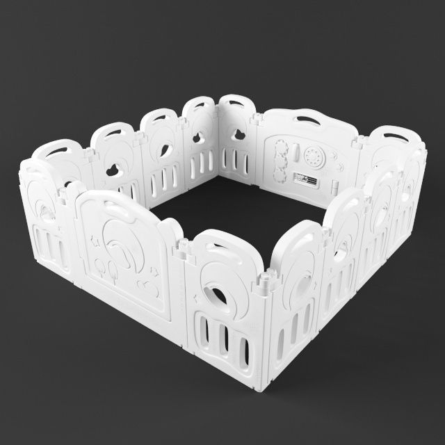 Baby Safe play yard 3D model CGTrader
