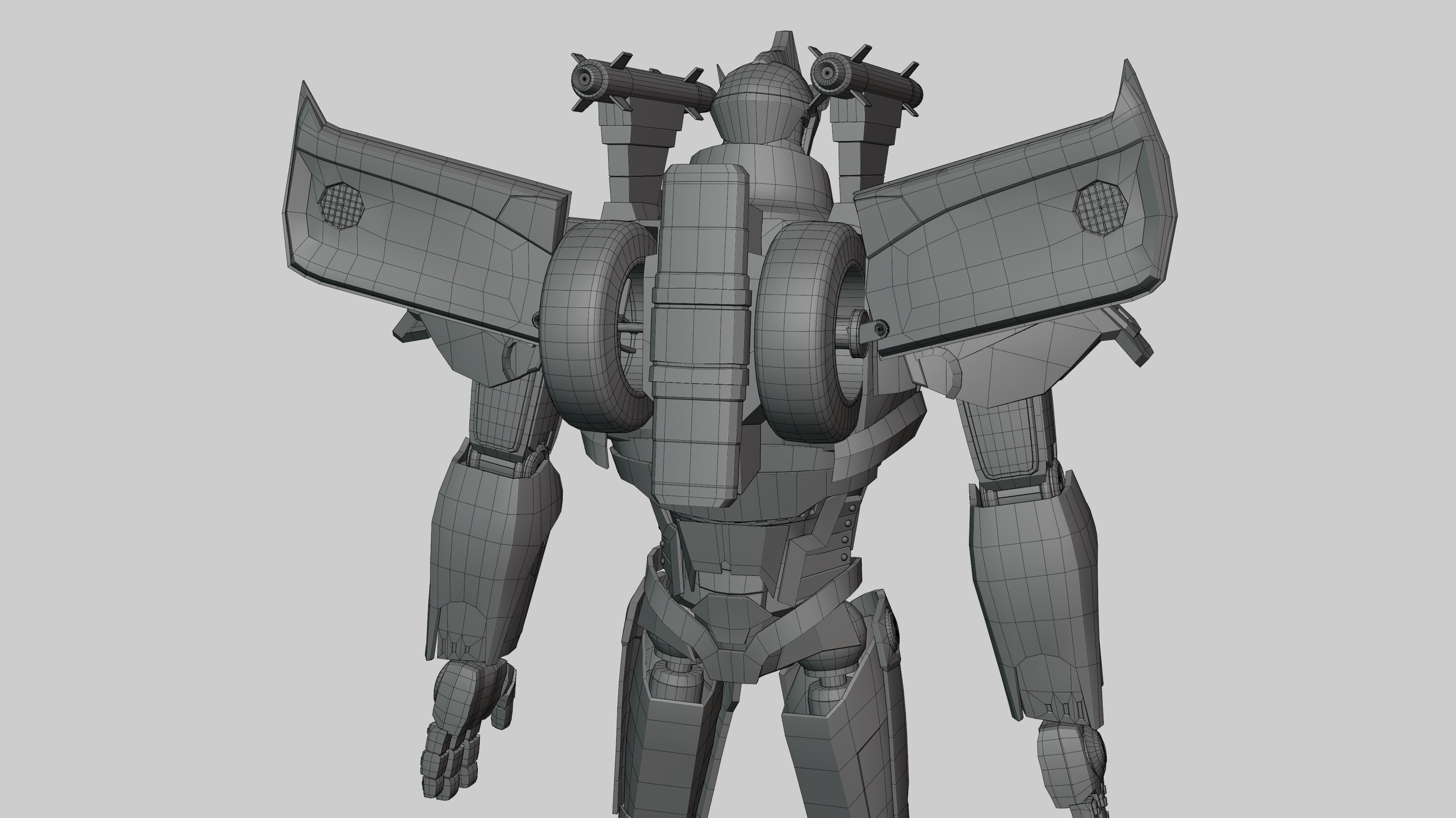 3D model Prowl Transformers Prime Character Rig VR / AR / low-poly ...