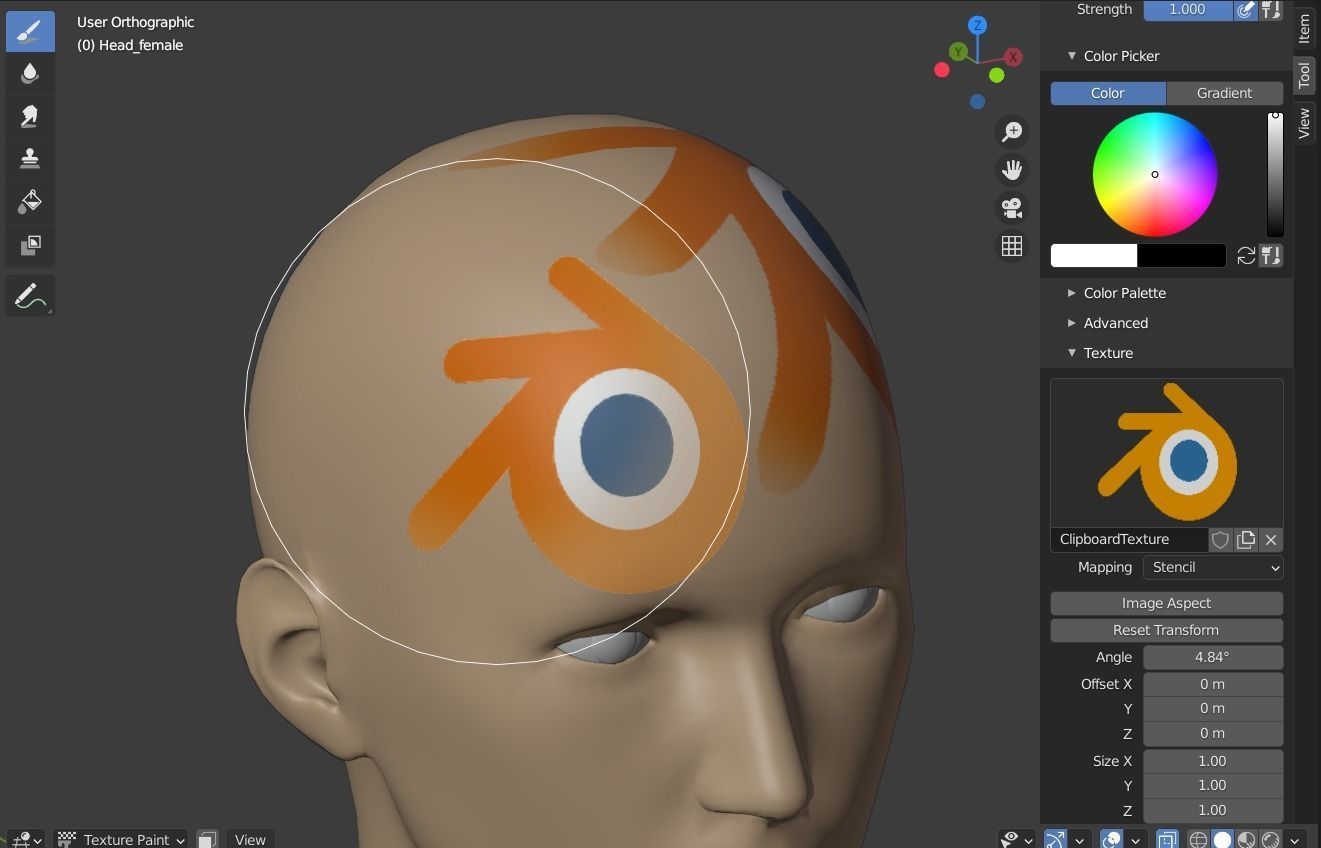 Paste Image Blender Addon 3D model CGTrader