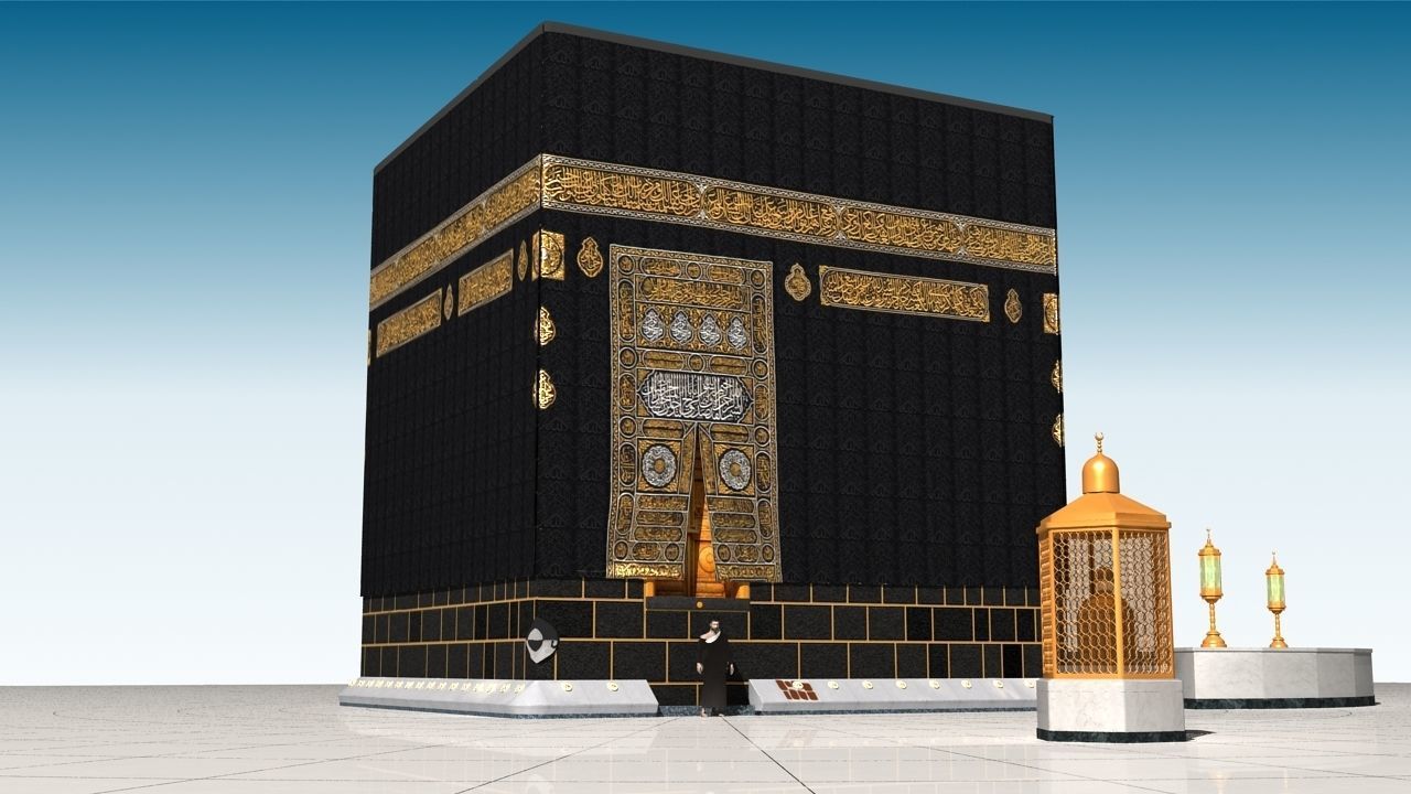 Kaaba 3D model CGTrader