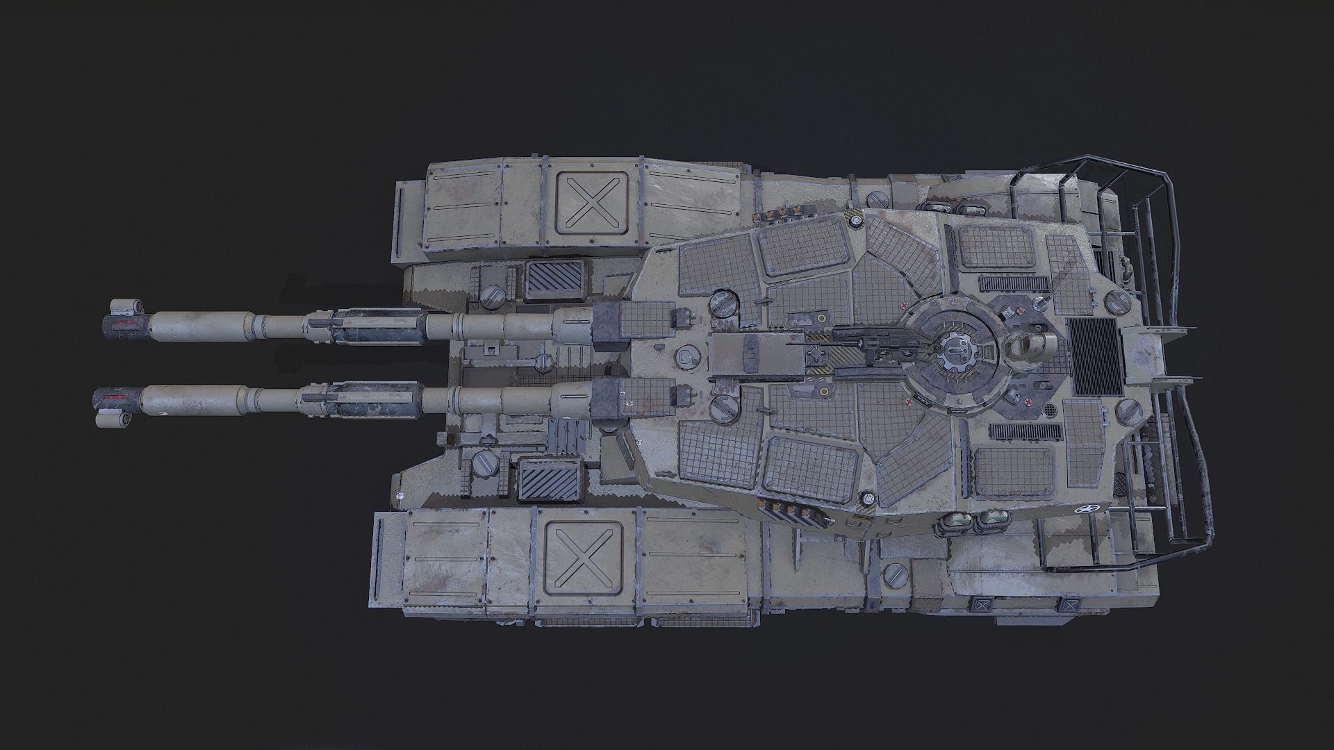 3D model Type 61 tank VR / AR / low-poly | CGTrader
