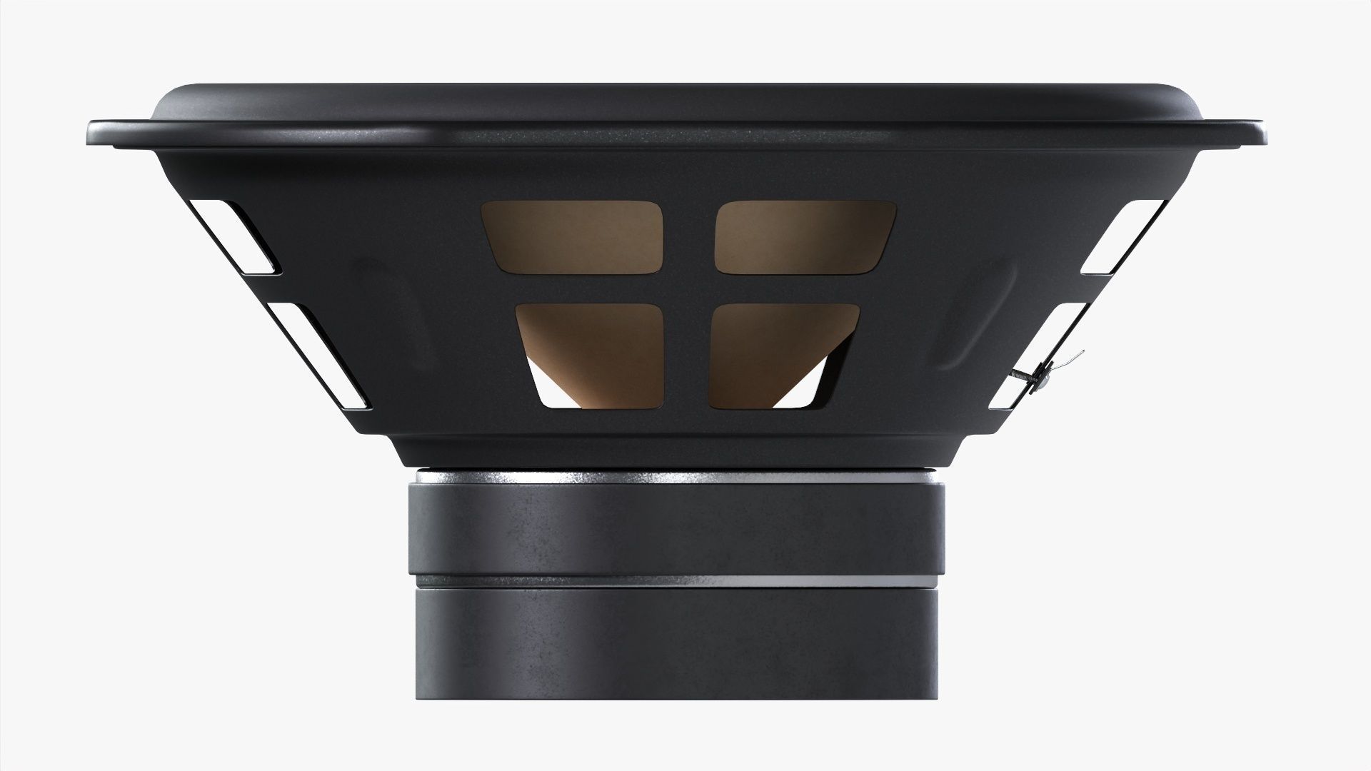 Studio monitor woofer 8inch 3D model CGTrader