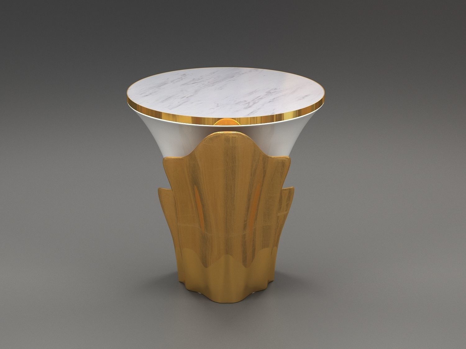 3D model Yasmin side table bykoket style type 2 VR / AR / lowpoly