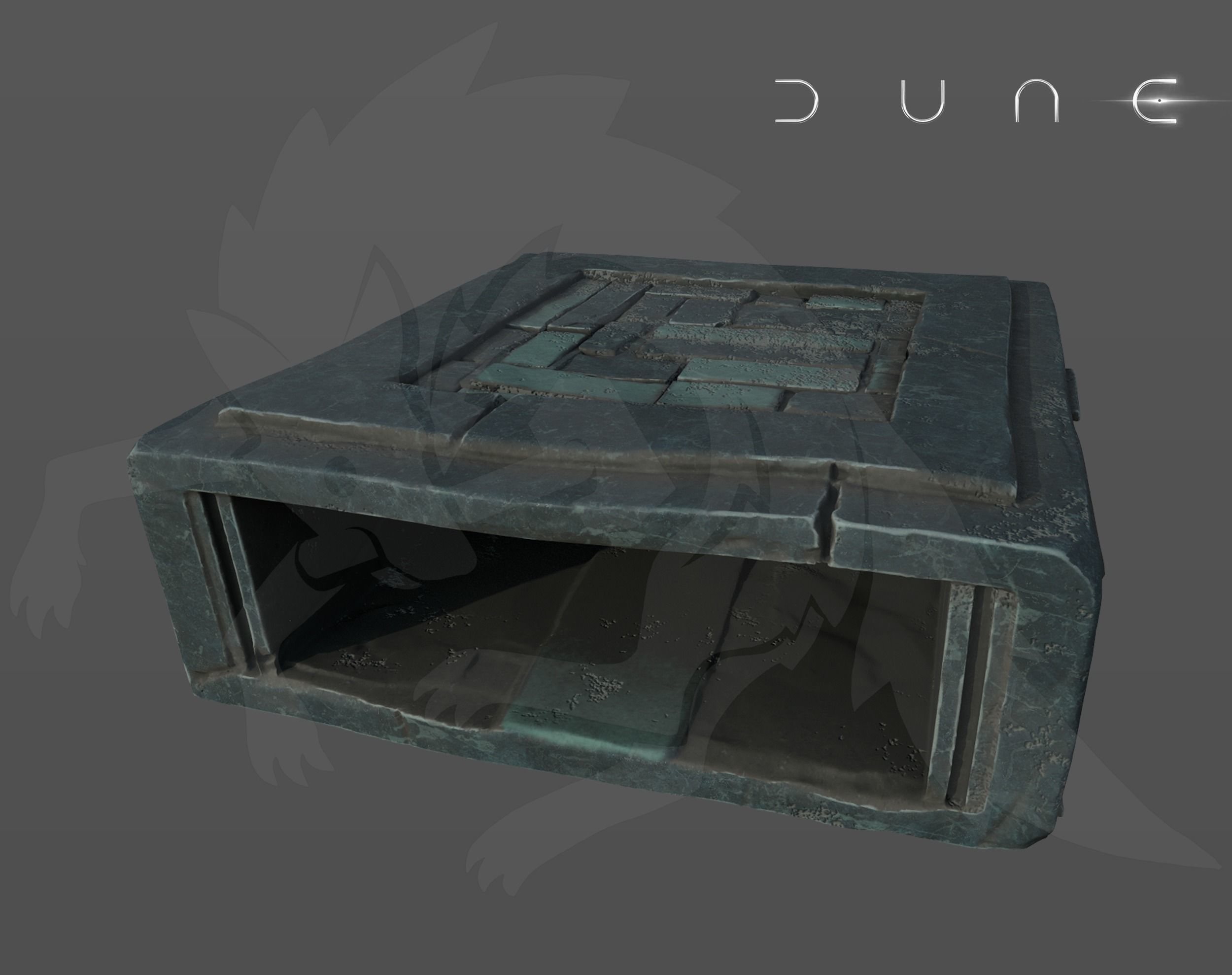 DUNE MOVIE 2021 BOX OF PAIN 3D MODEL FOR COSPLAY 3D model 3D printable