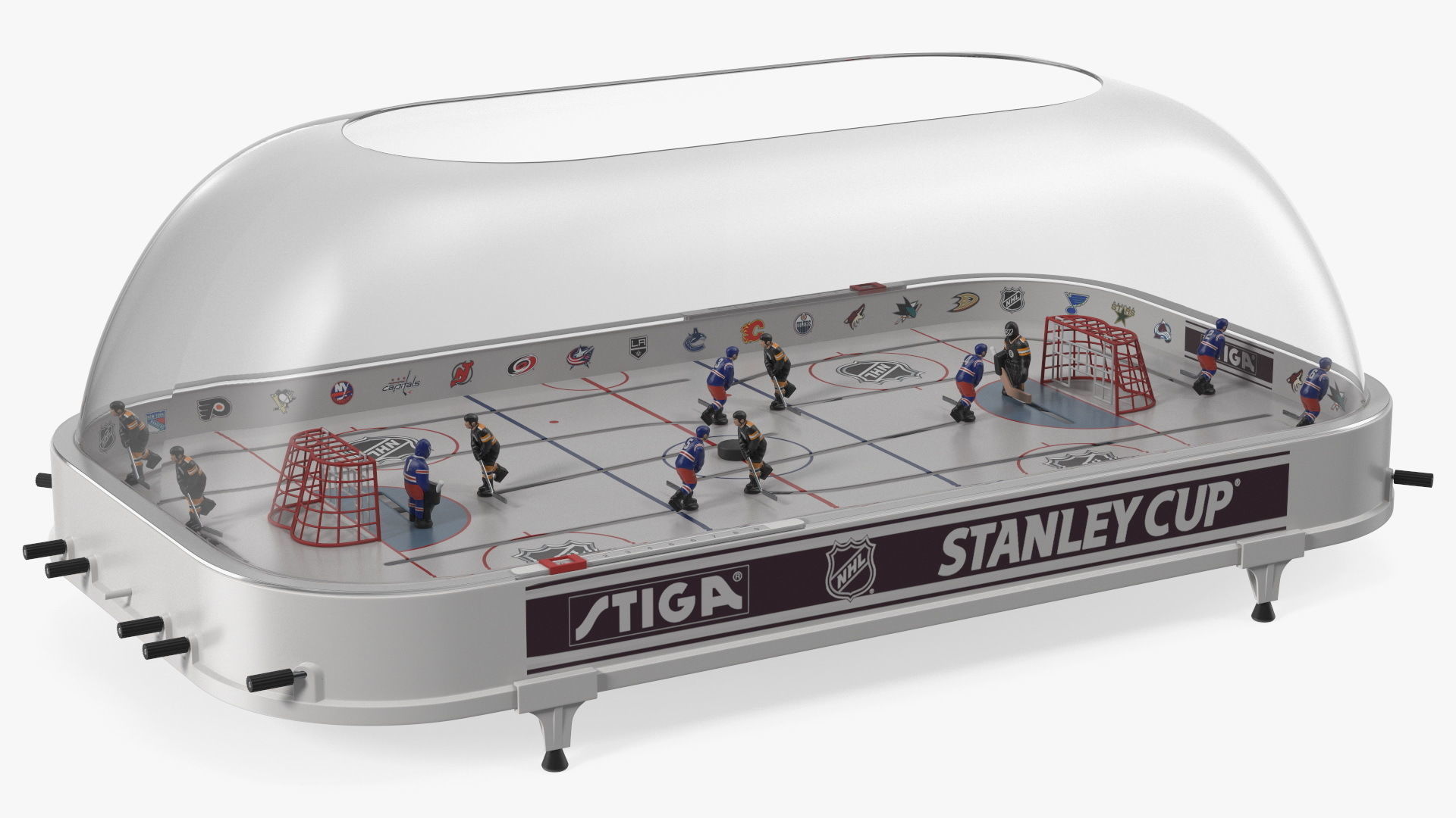 Stiga Stanley Cup Table Hockey with Game Stand Dome Rigged 3D model ...