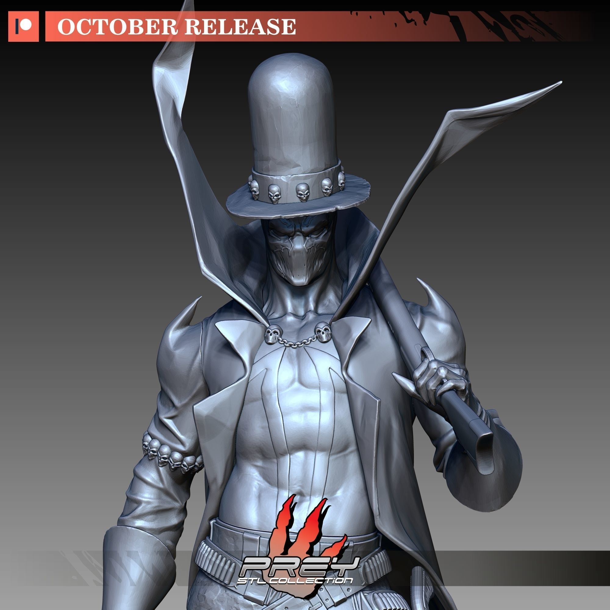 GUNSLINGER 3D model 3D printable | CGTrader