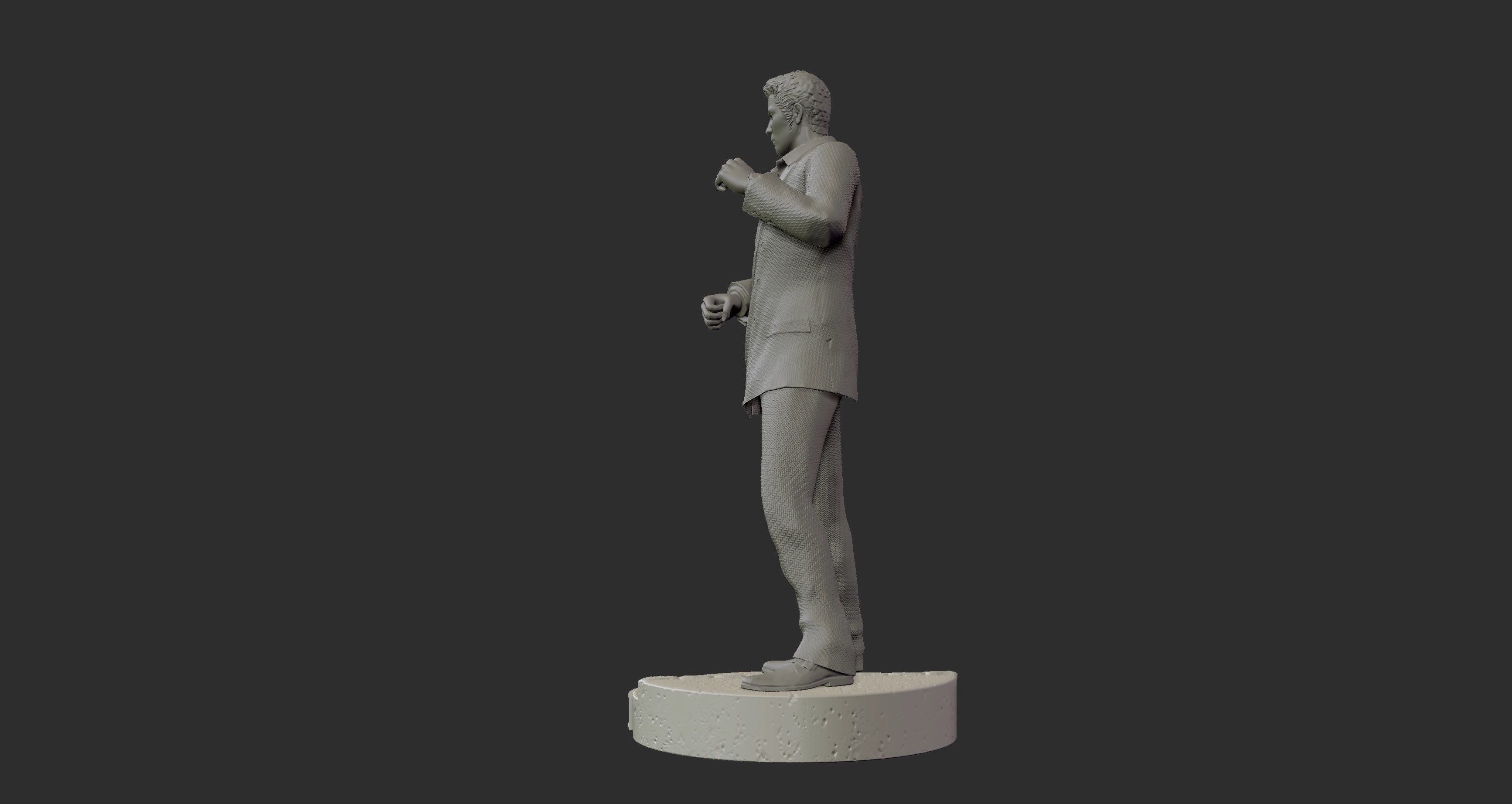 Kiryu Yakuza 0 3d Print figure statue 3D model 3D printable CGTrader