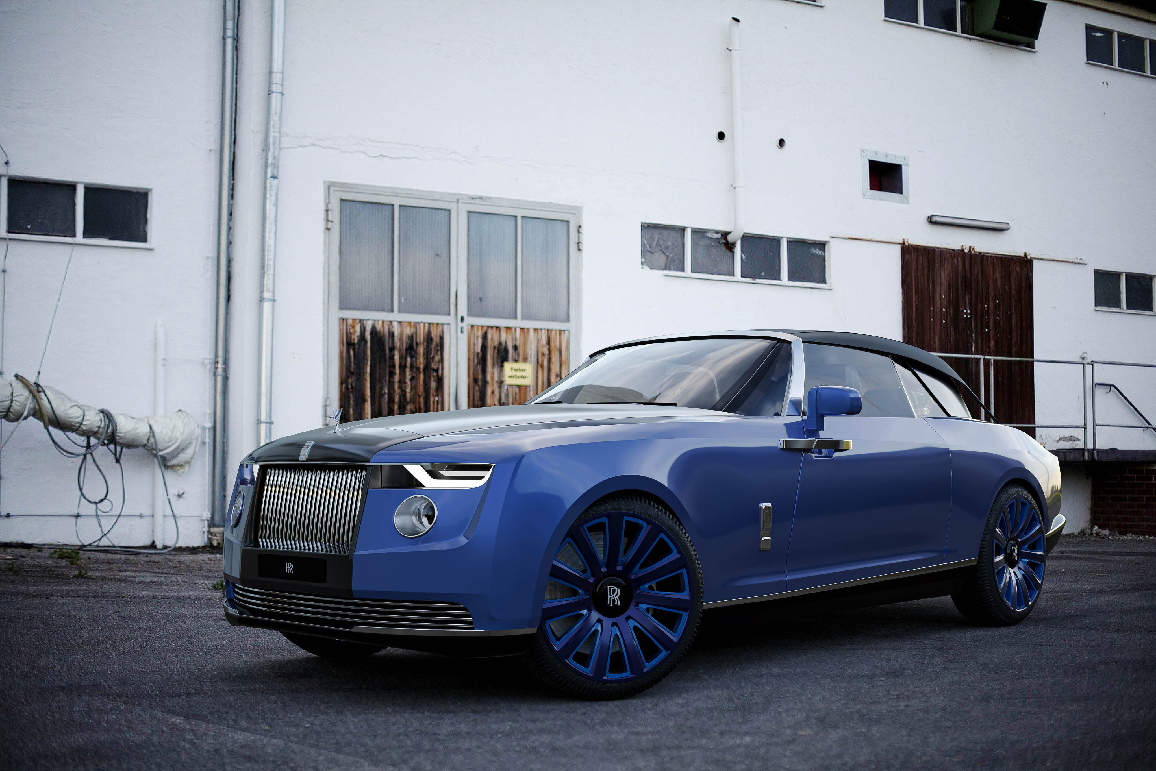 Rolls Royce Boat Tail 3D model CGTrader