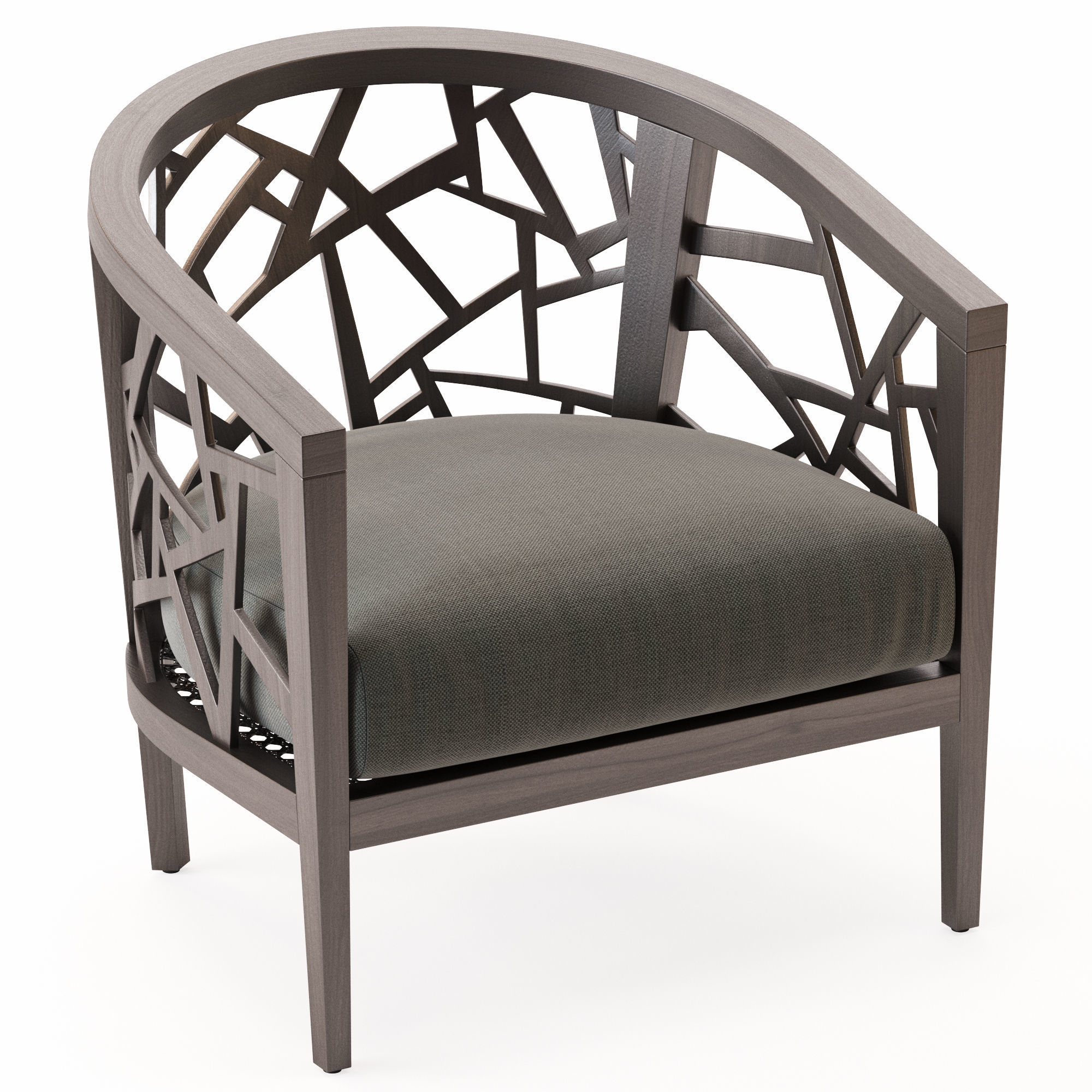 Crate and Barrel Ankara Chair 3D model CGTrader