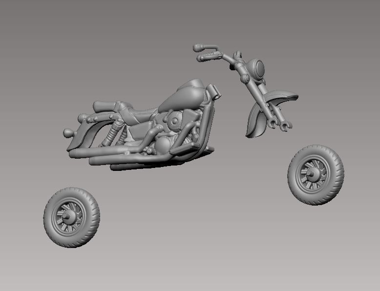 3D printable bike 3D model 3D printable | CGTrader