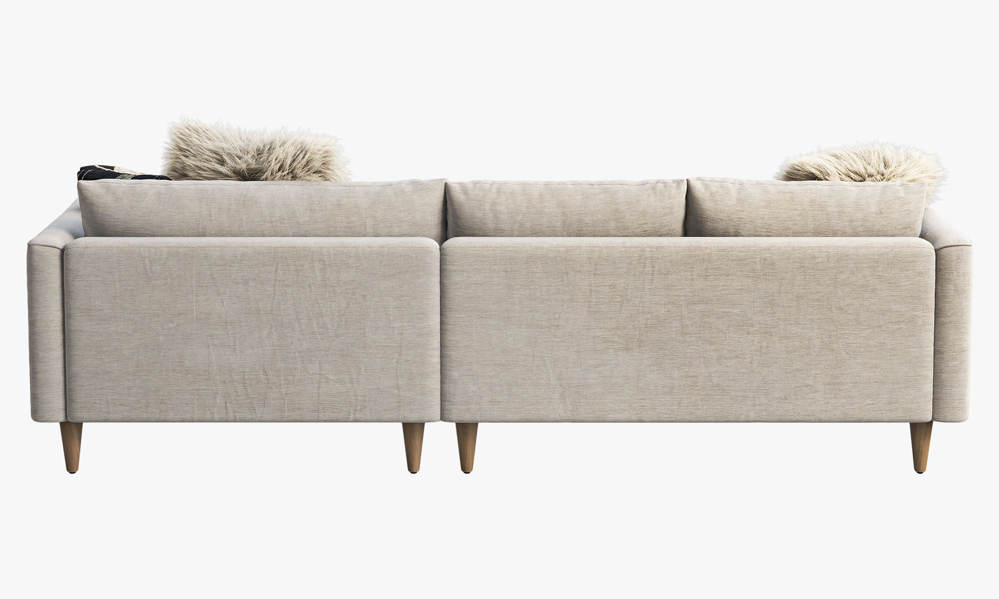 Joybird Lewis Sectional sofa 3D model CGTrader