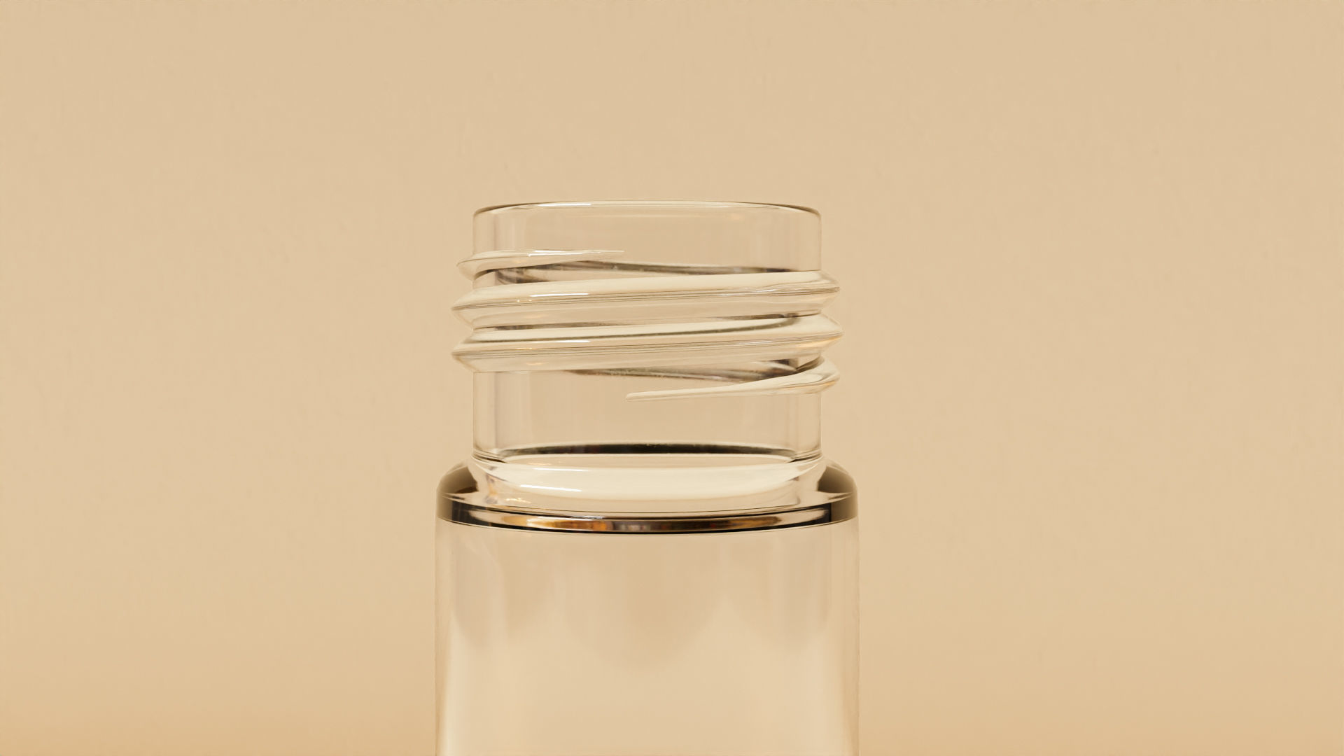 Glass Tube Packaging 3D model CGTrader