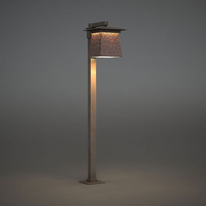 Retro Street Lamp 3D model