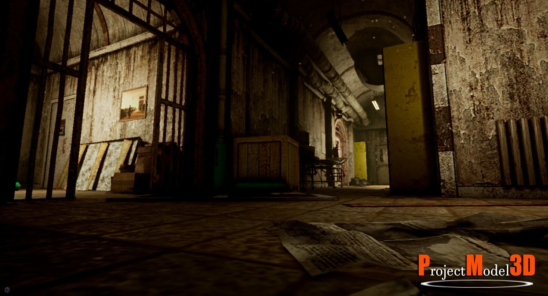 3D model UE4 Build modular package Mobile devicesVersion 001 VR / AR