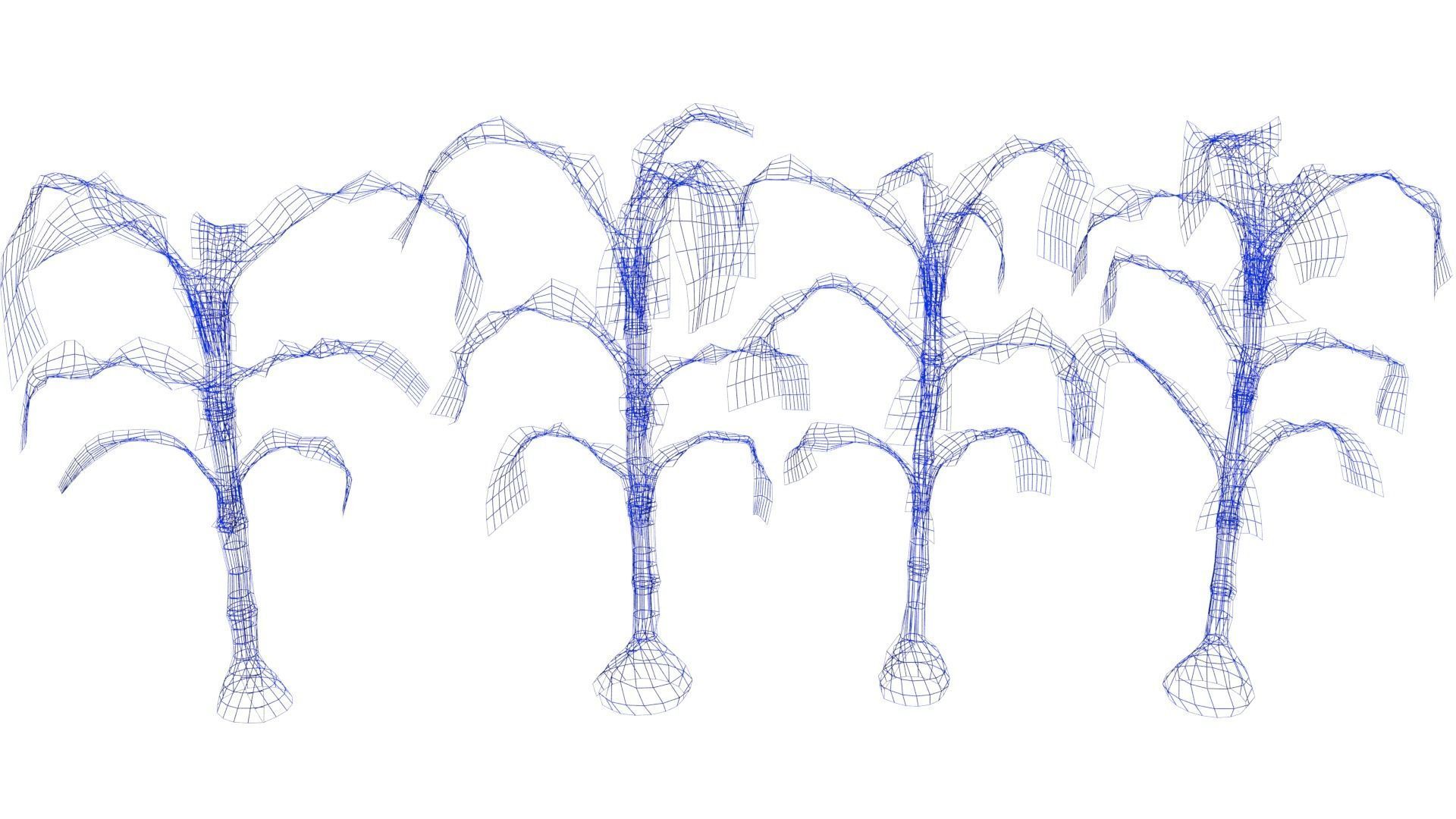 3D model Corn field VR / AR / lowpoly CGTrader