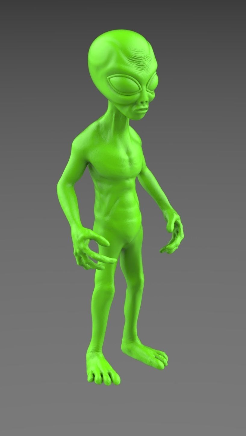 Alien 3D print model 3D model 3D printable | CGTrader