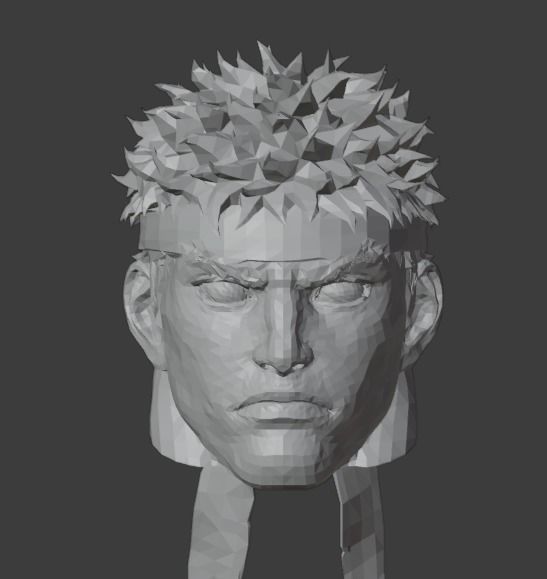 Ryu SFV Articulated Action Figure 3D model 3D printable | CGTrader