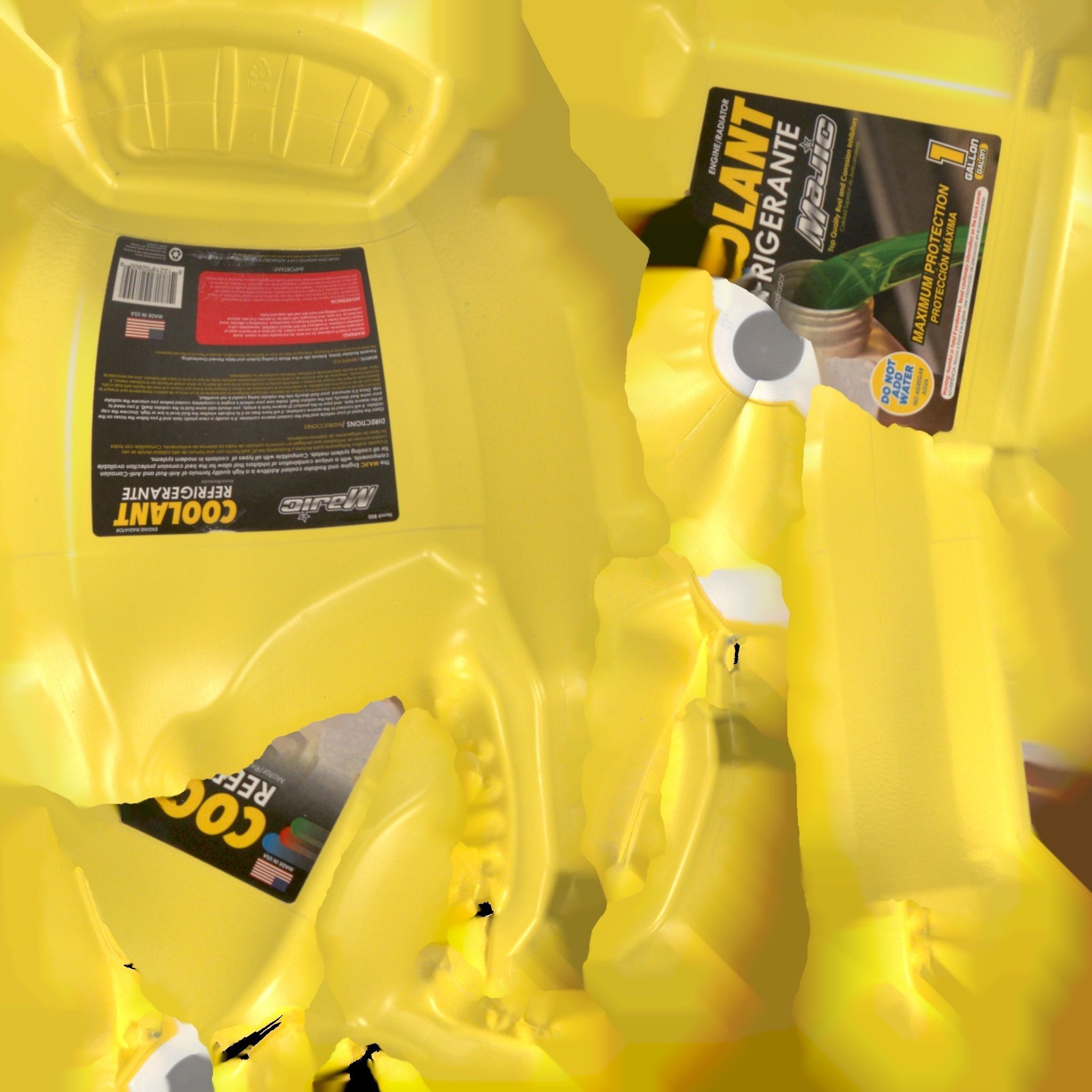 3D model Antifreeze Coolant Bottle VR / AR / lowpoly CGTrader