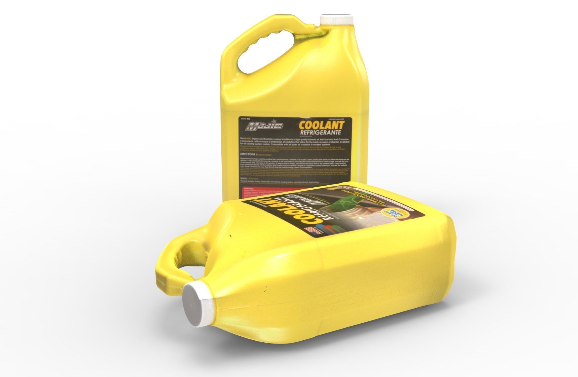 3D model Antifreeze Coolant Bottle VR / AR / lowpoly CGTrader