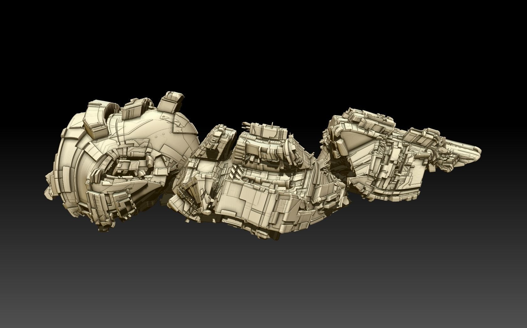 space equipment node 00037 3D model | CGTrader
