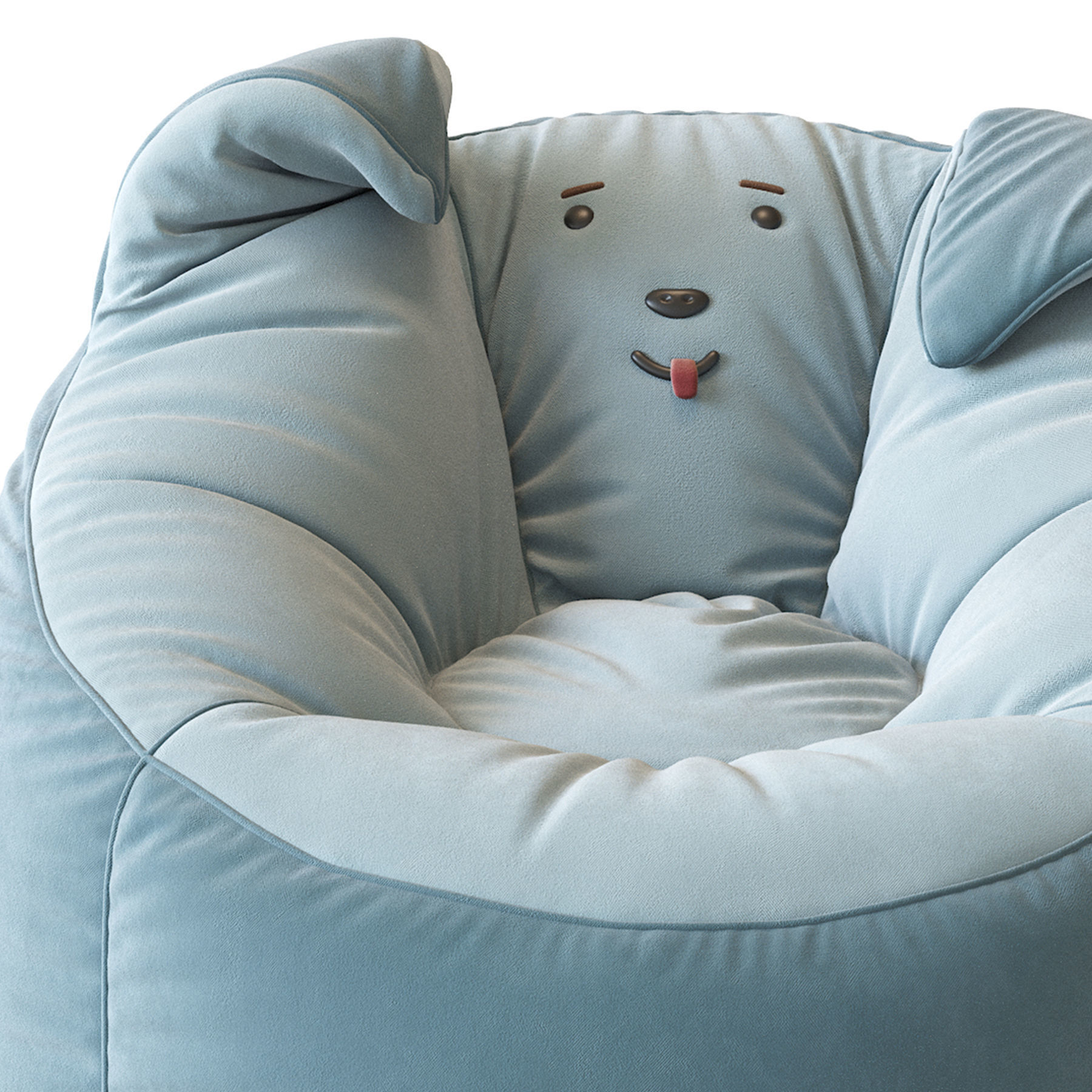 Animal Bean Bag Chairs 3D model CGTrader