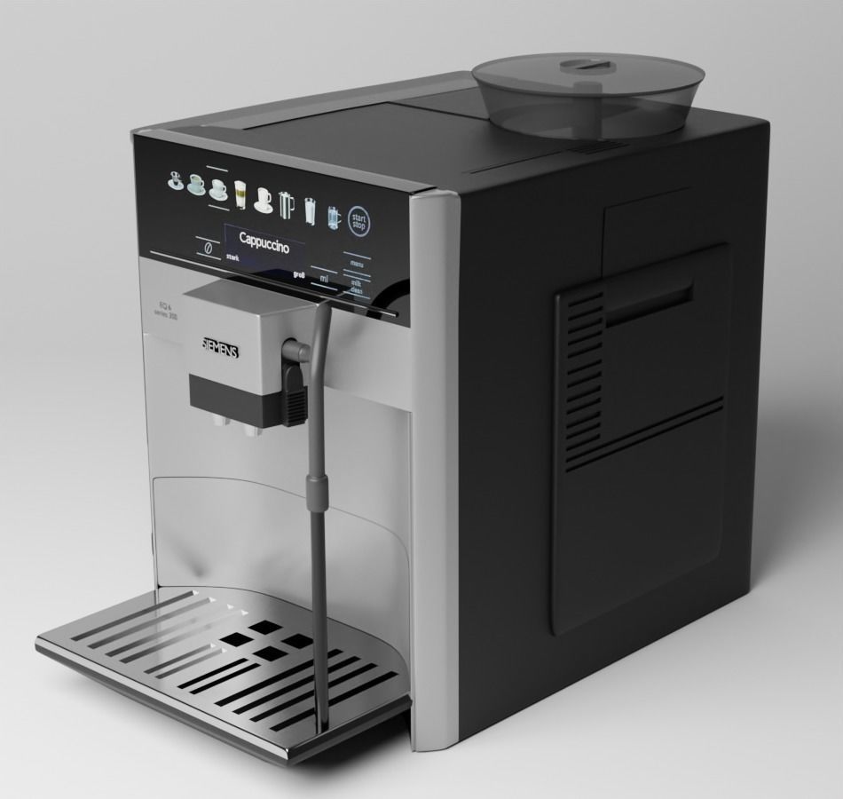 Siemens EQ 6 Coffee Machine free 3D model CGTrader