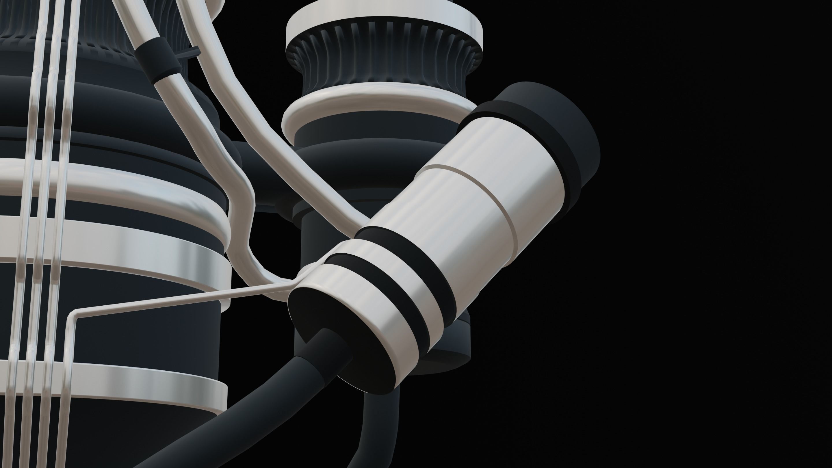 SpaceX Raptor Rocket Engine - Basic 3D model | CGTrader