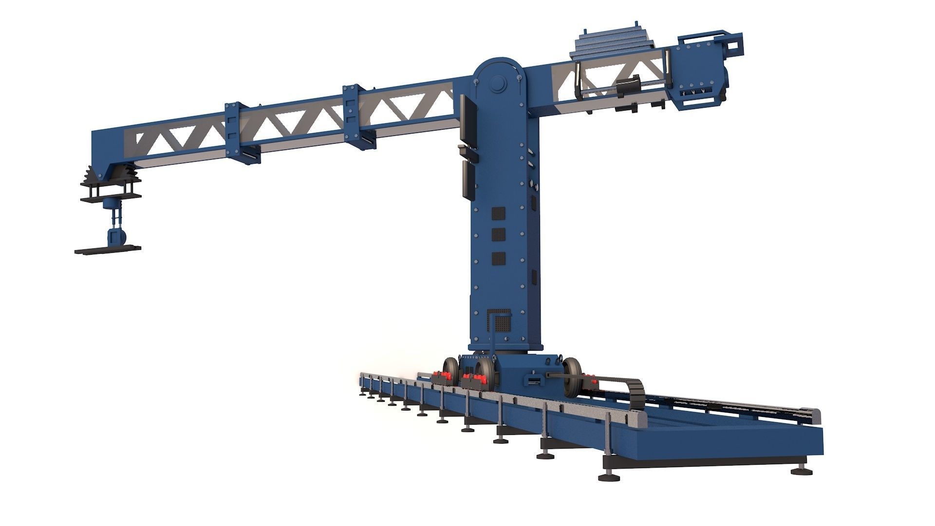 Technodolly Camera Crane 3D model CGTrader