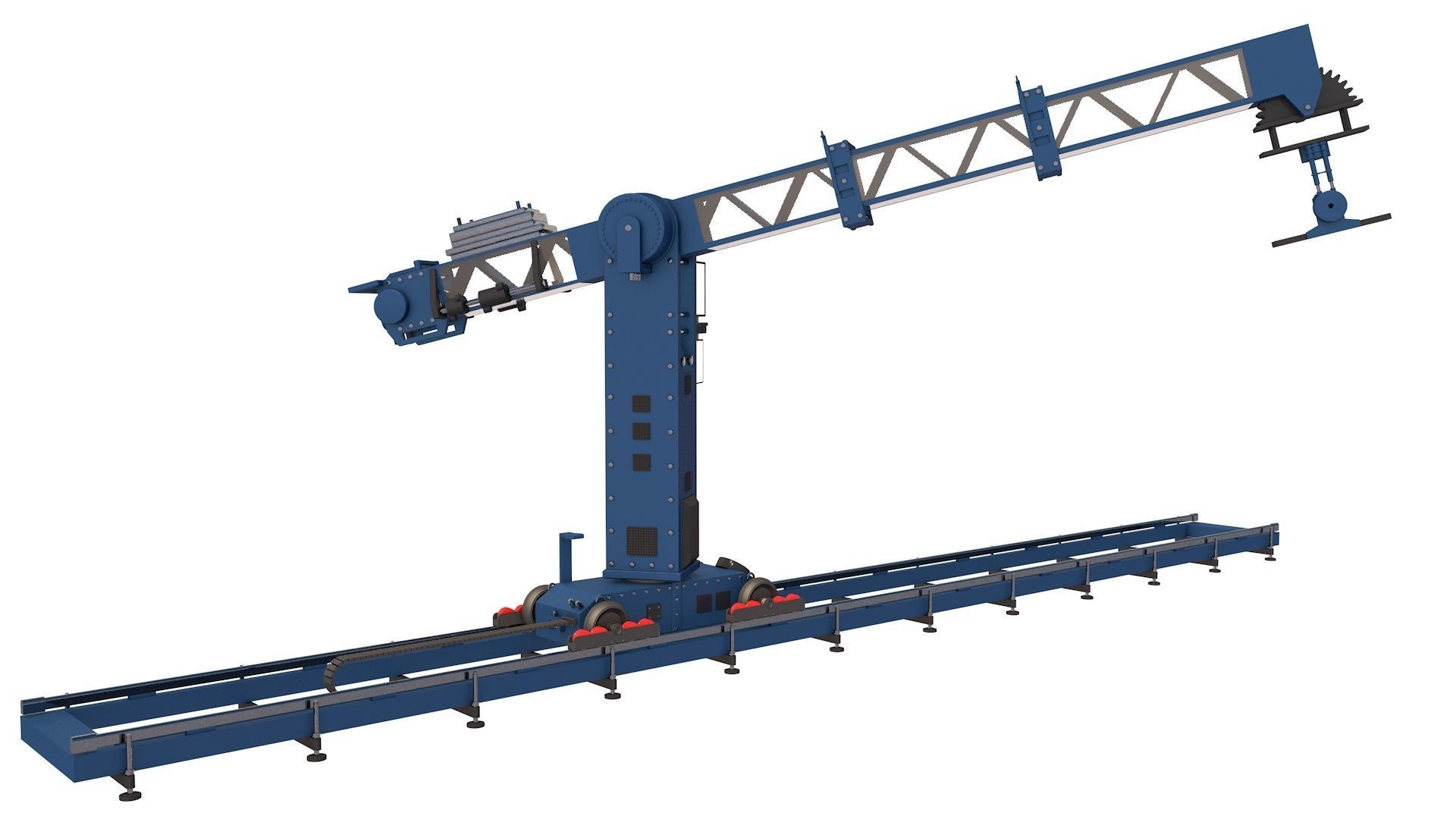 Technodolly Camera Crane 3D model CGTrader