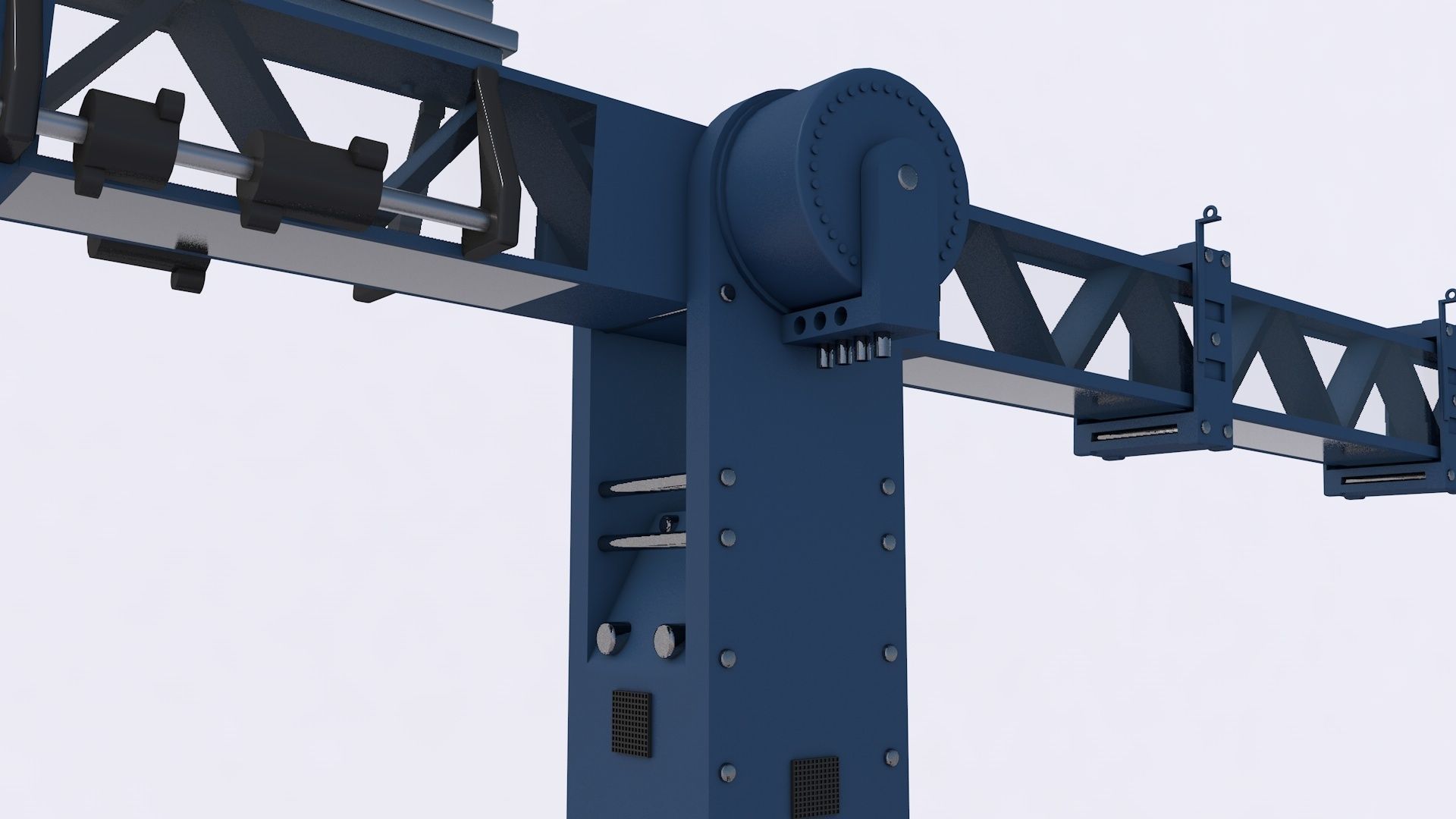 Technodolly Camera Crane 3D model CGTrader