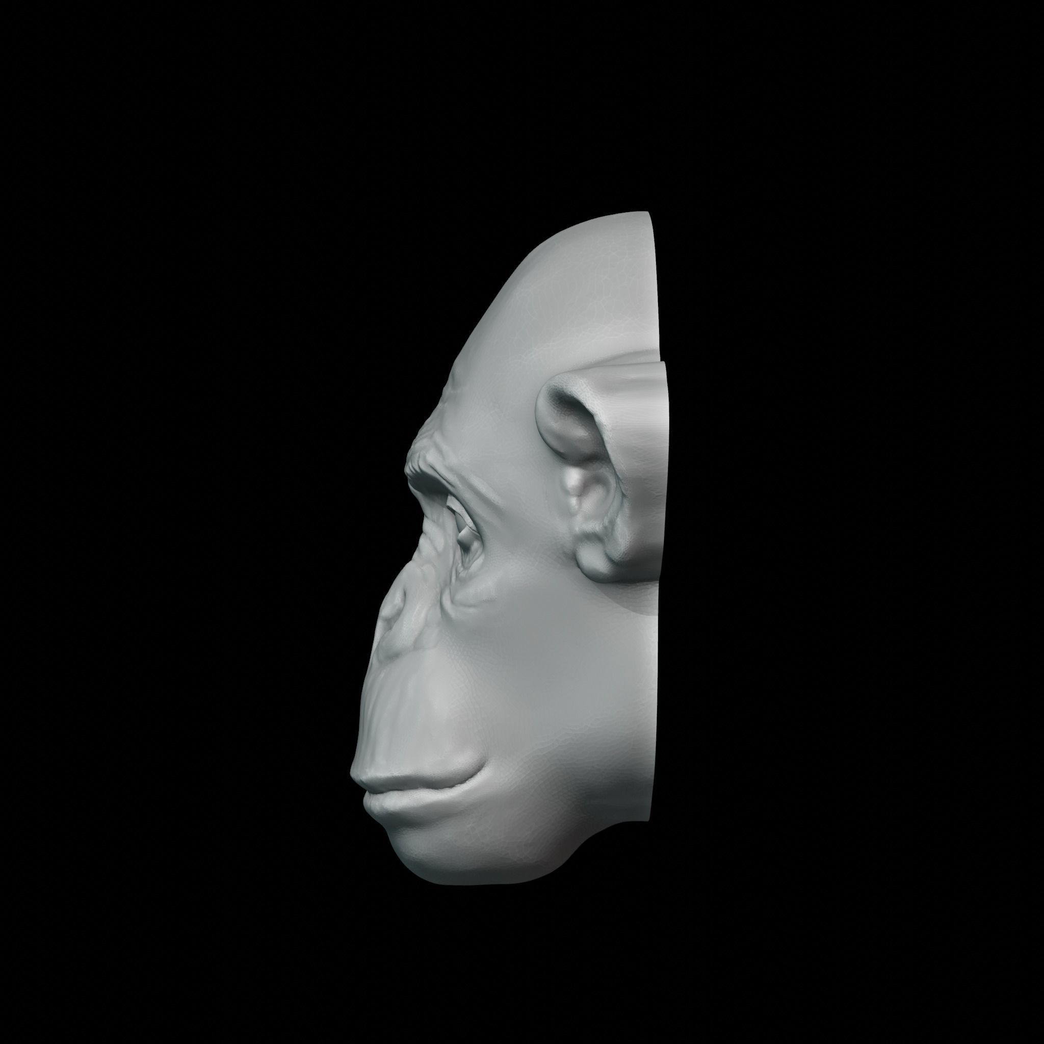 Monkey decor 3D model 3D printable | CGTrader