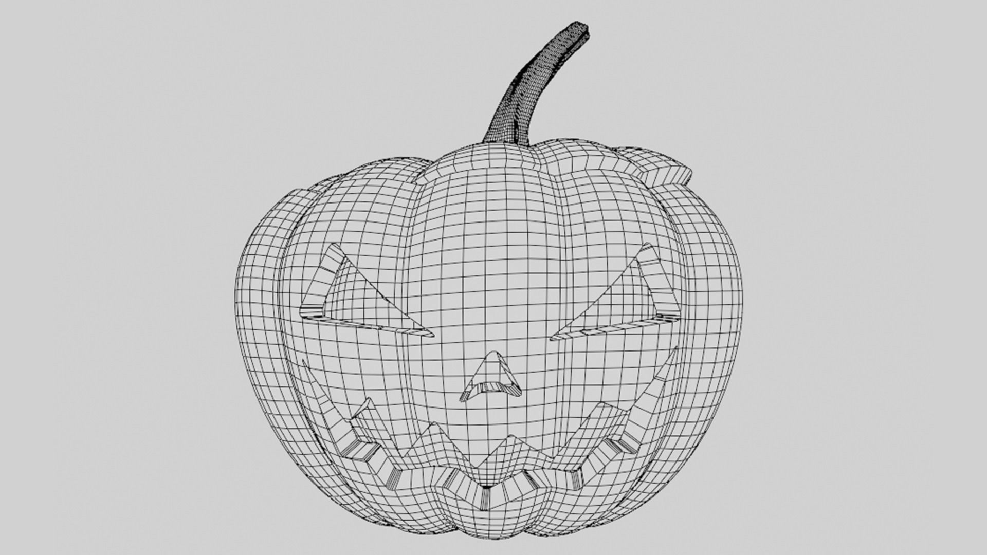 Halloween Pumpkin free VR / AR / low-poly 3D model | CGTrader