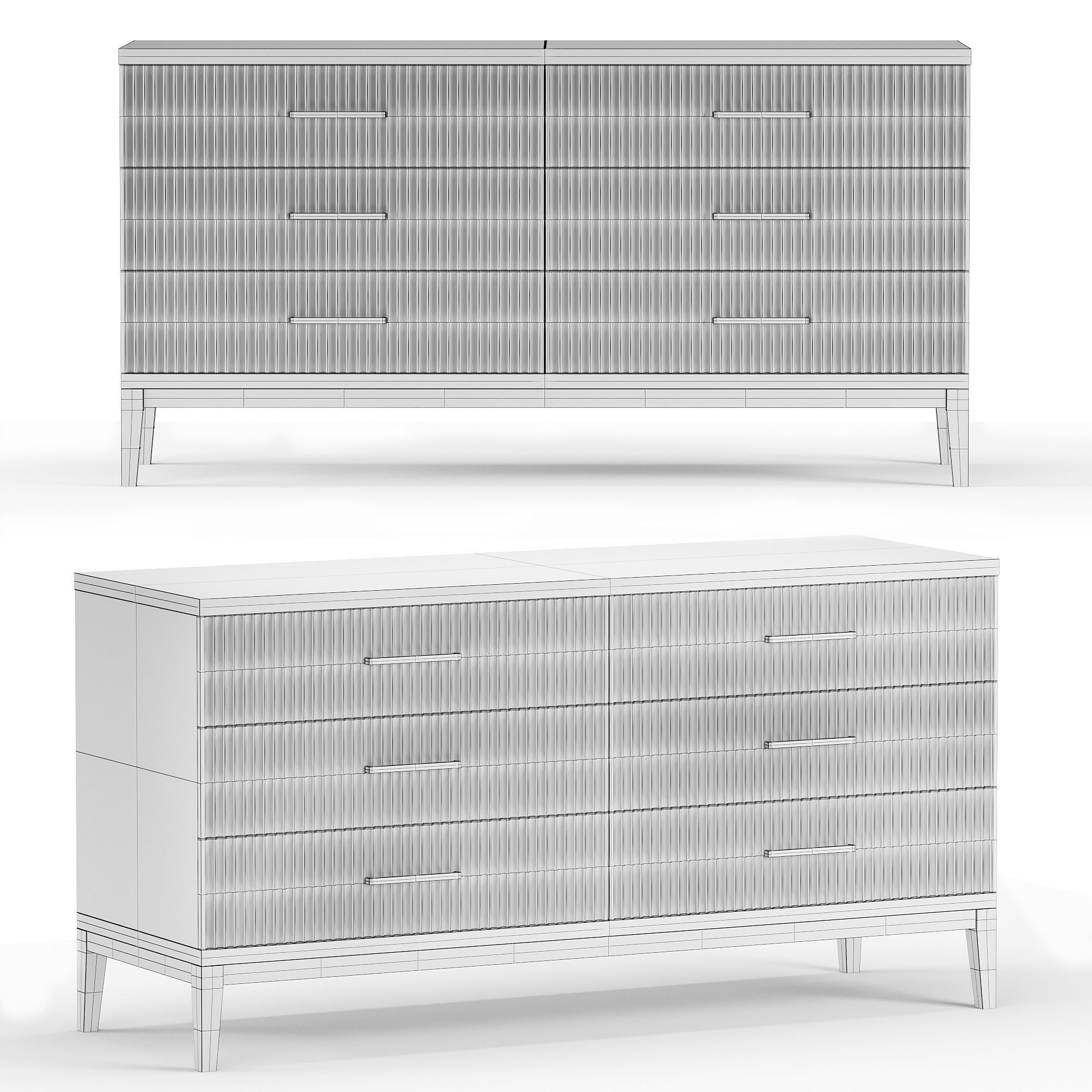 Chest of drawers Melbourne 3D model CGTrader