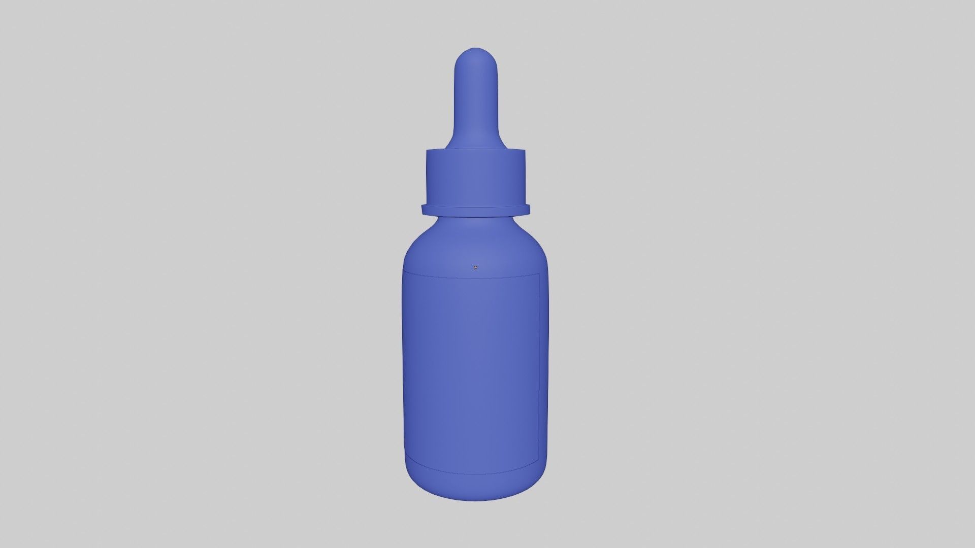 Serum bottle 3D model CGTrader