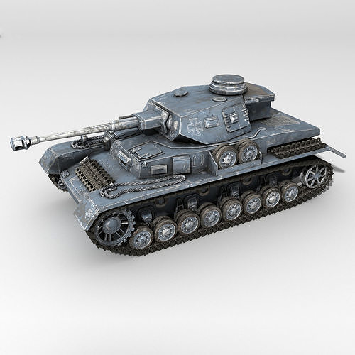 Panzerkampfwagen IV 3D model