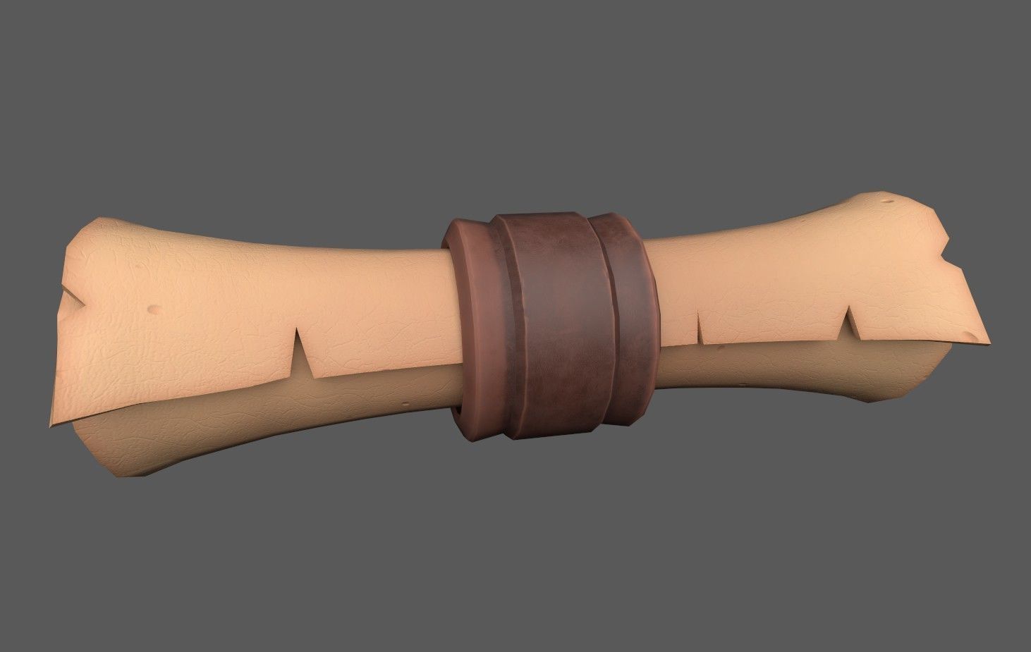 3D model Stylized Magic Scrolls With Four Texture Sets VR / AR / low ...