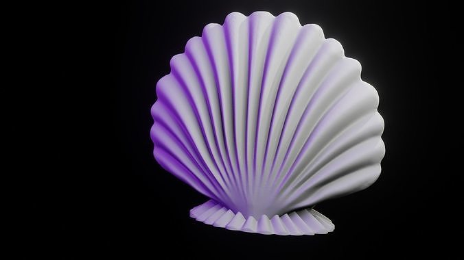 Shell 3D model 3D printable | CGTrader